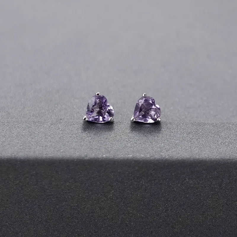 NAITANG S925 Silver Stud Earrings Unisex-1