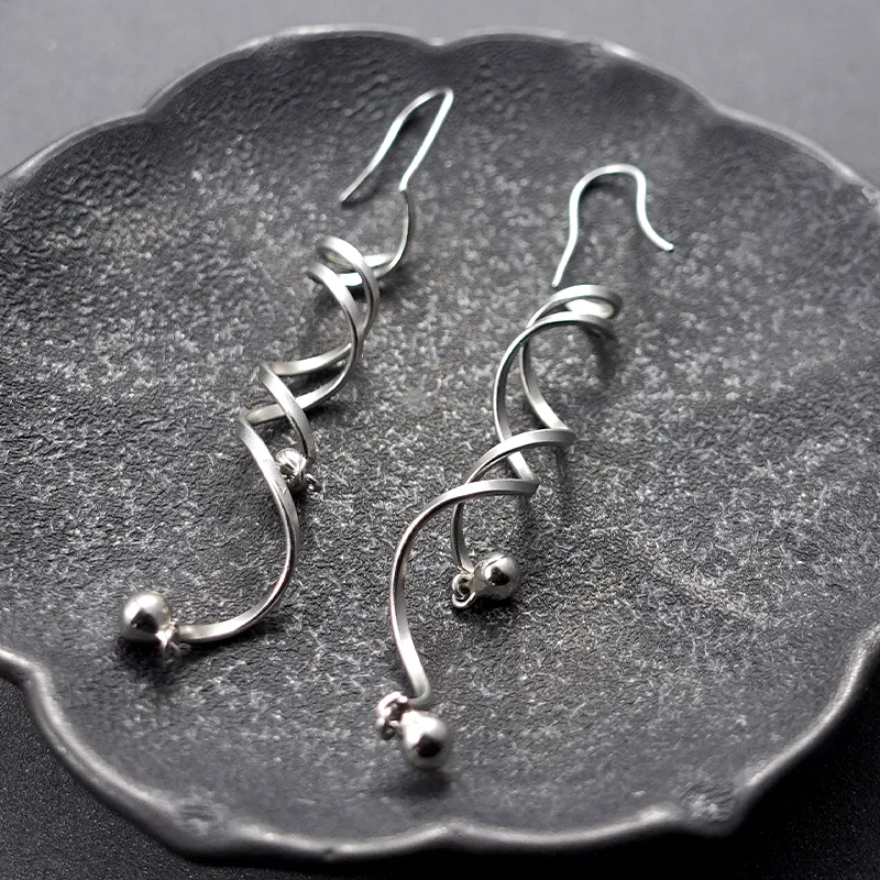 NAITANG S925 Silver Earrings Unisex-5