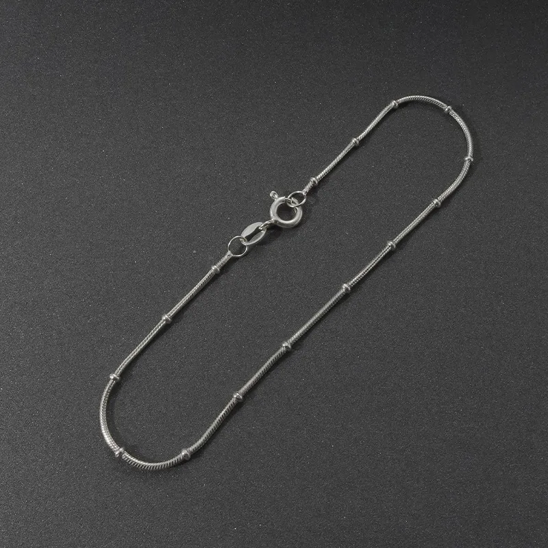 NAITANG S925 Silver Anklets Unisex-3