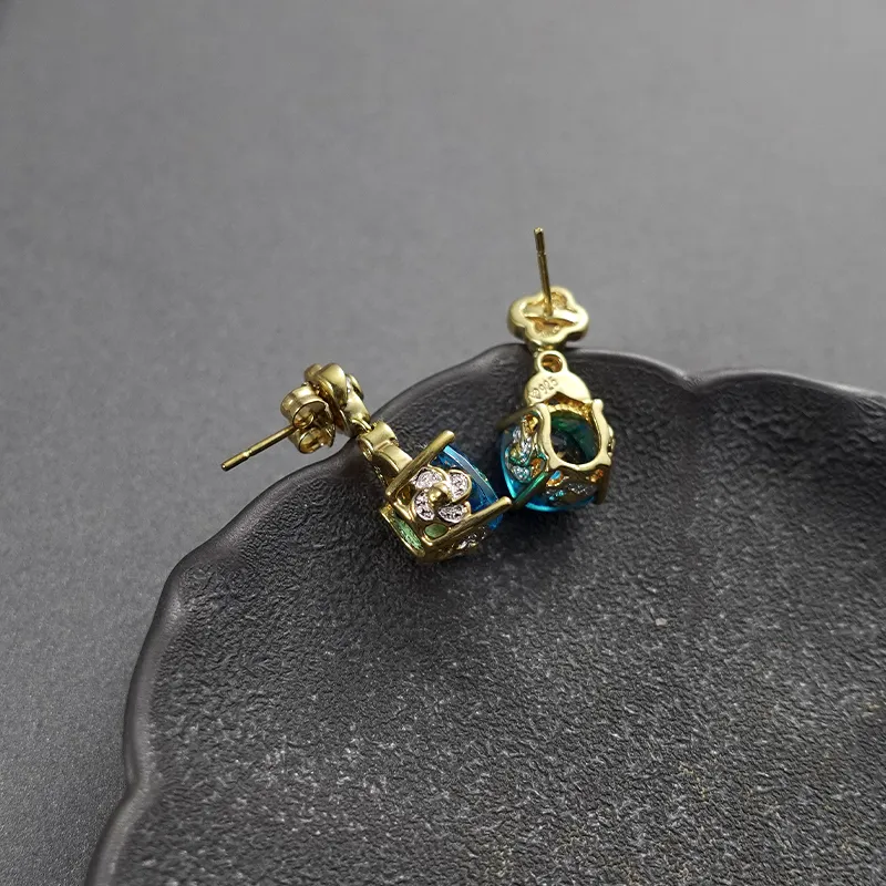 NAITANG S925 Silver Earrings Unisex-5
