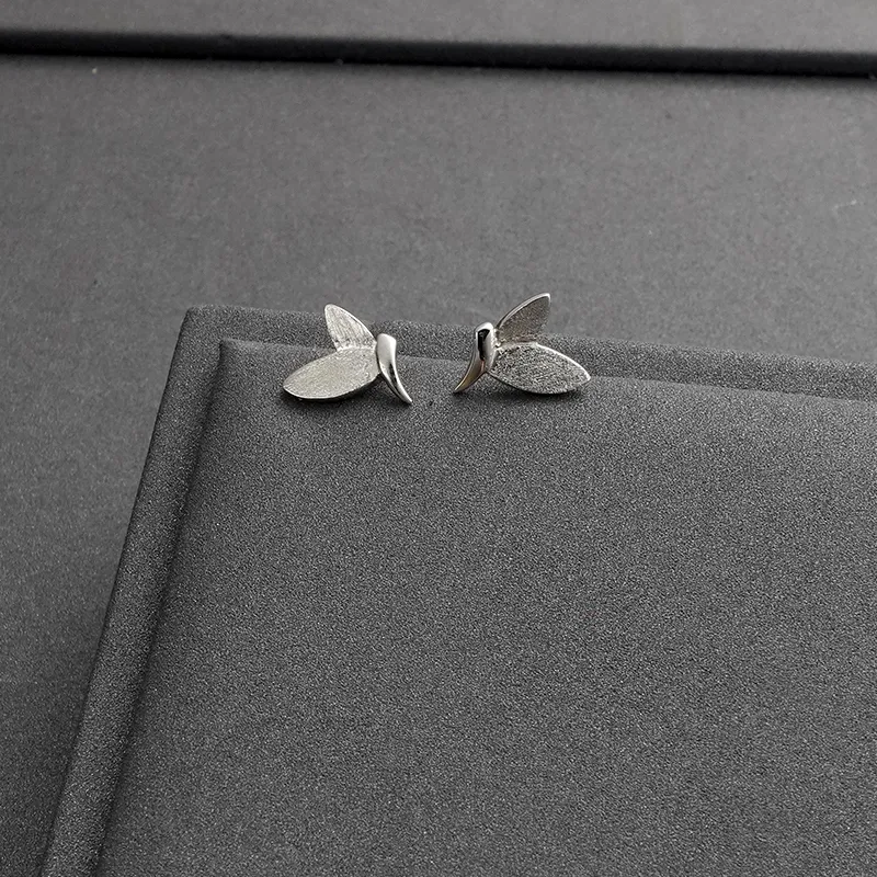 NAITANG S925 Silver Stud Earrings Unisex-1