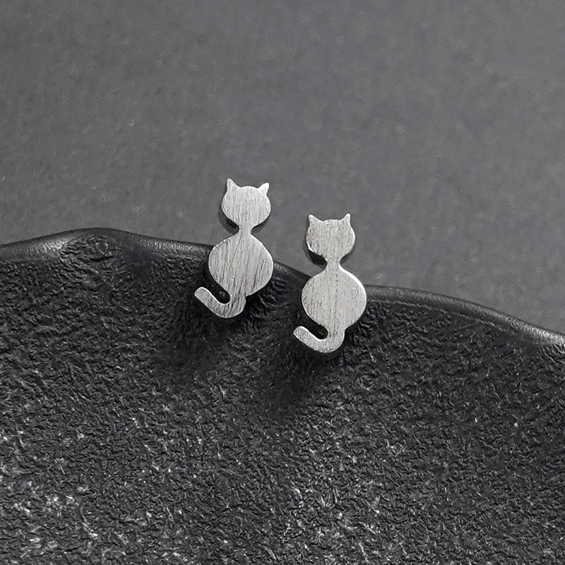 NAITANG S925 Silver Stud Earrings Unisex-2