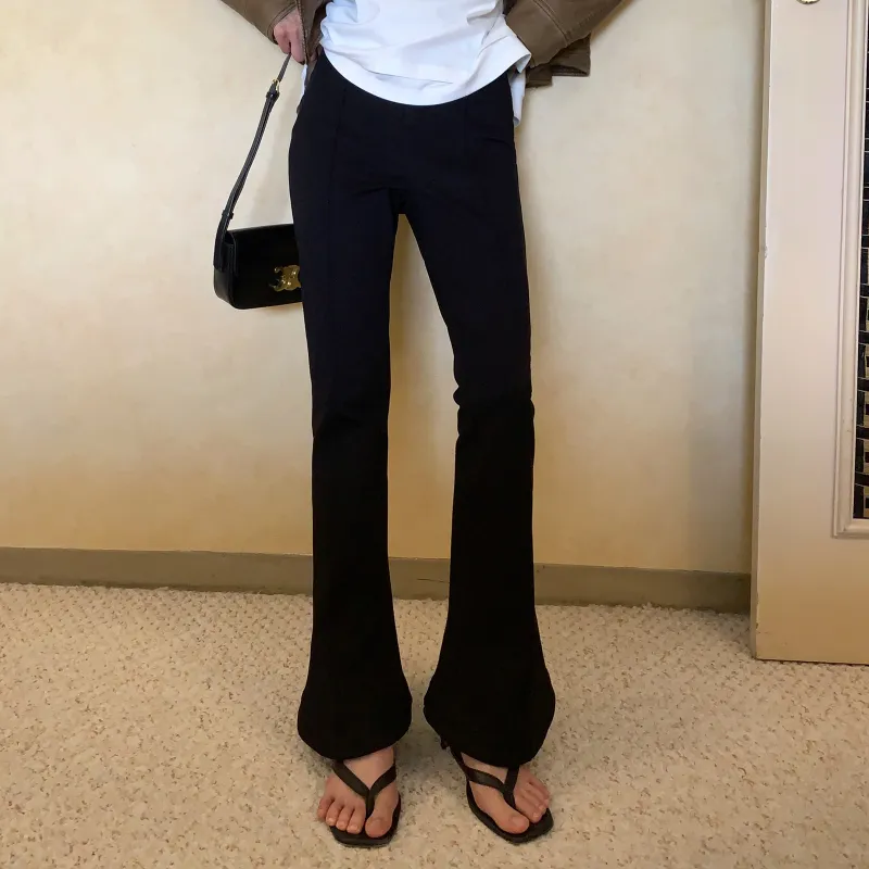 Luqingyi Casual Pants Women's Black-5