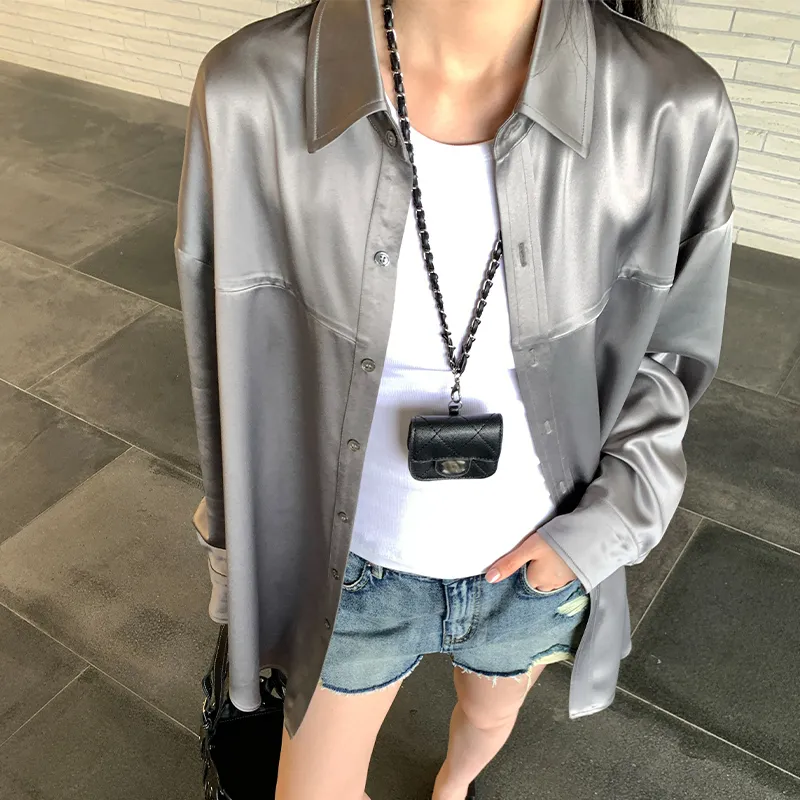 ZHOUMIAO Shirts Women's-8