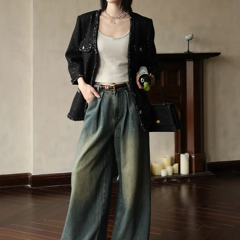 Luqingyi Jeans Women's-2