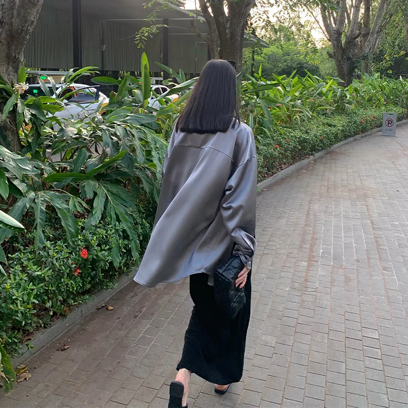 ZHOUMIAO Shirts Women's-7