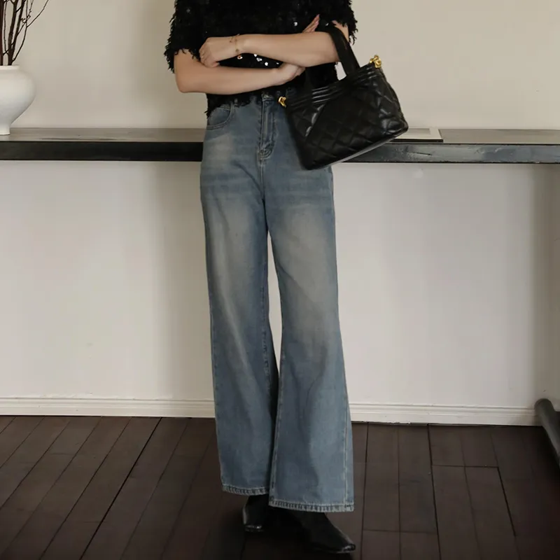 Luqingyi Jeans Women's Blue-2