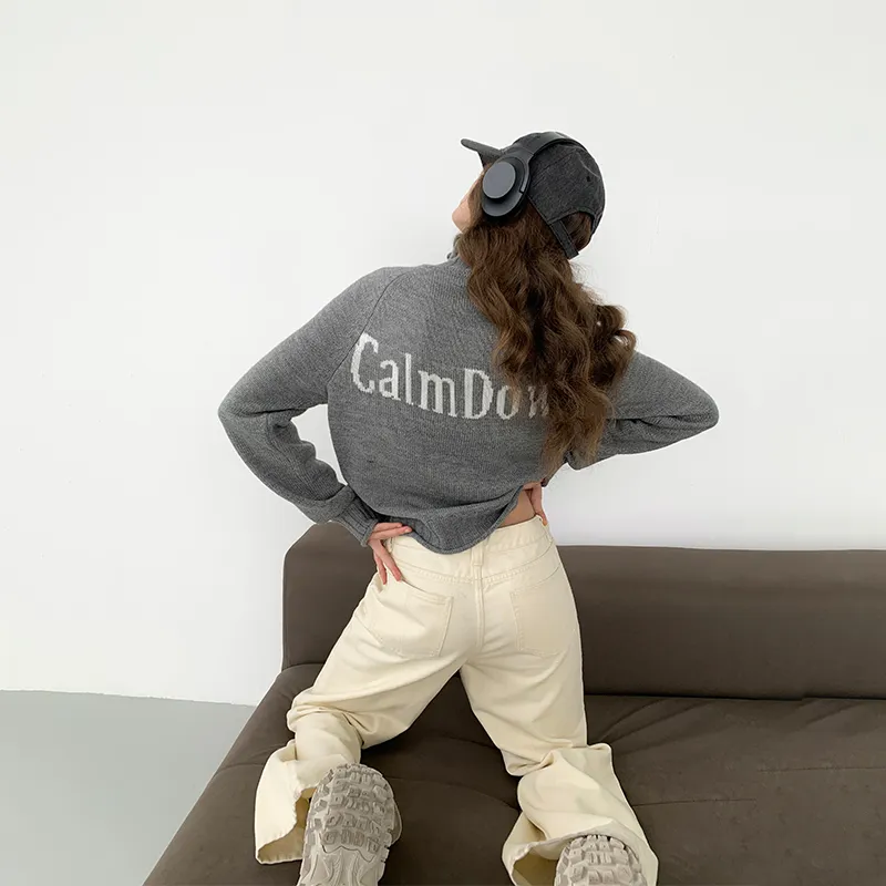 ZHOUMIAO Sweaters Women's-2