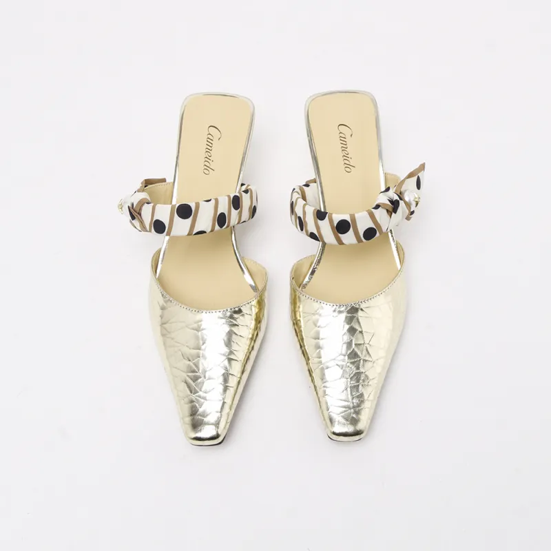 CAMEIDO Slip Resistant Closed Toe Slippers Women's-7