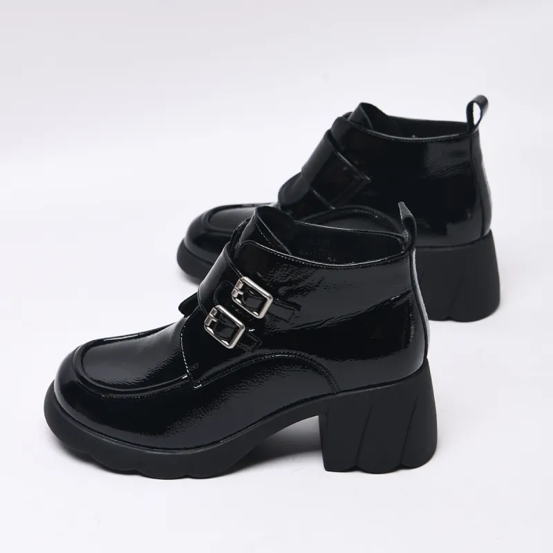 CAMEIDO Ankle Boots 6cm Women's Black-1