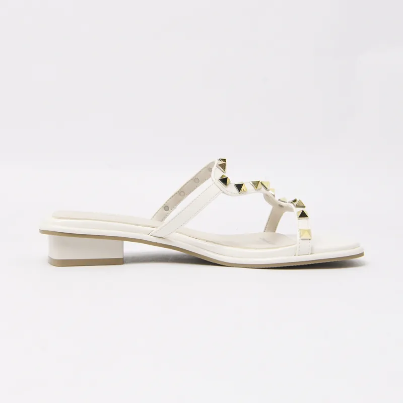 CAMEIDO Slip Resistant Slide Slippers Women's Beige-1