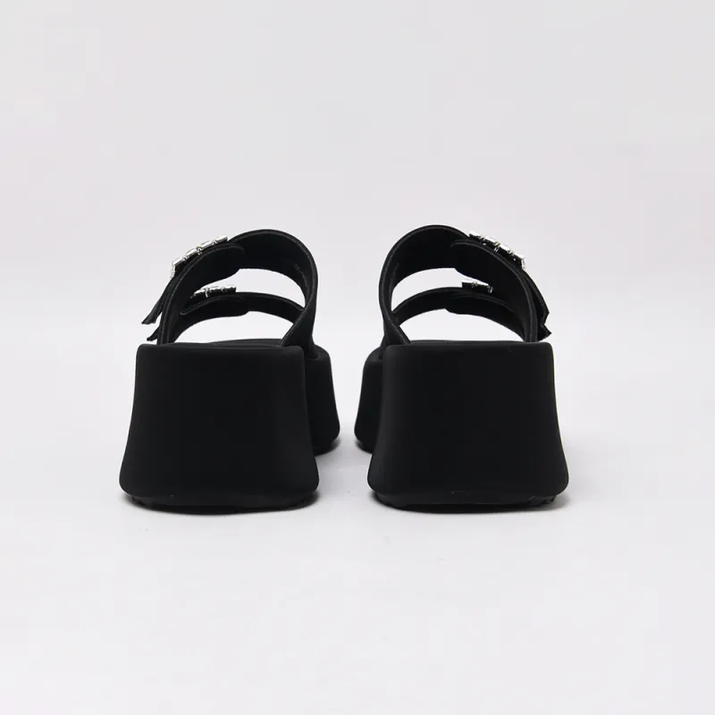 CAMEIDO Slip Resistant Slide Slippers Women's Black-3