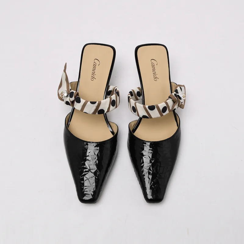 CAMEIDO Slip Resistant Closed Toe Slippers Women's-2
