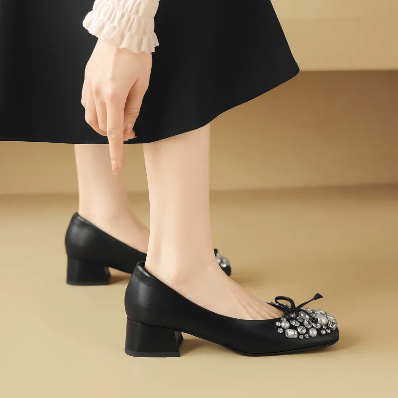 CAMEIDO Casual Single Shoes 5cm Women's-5