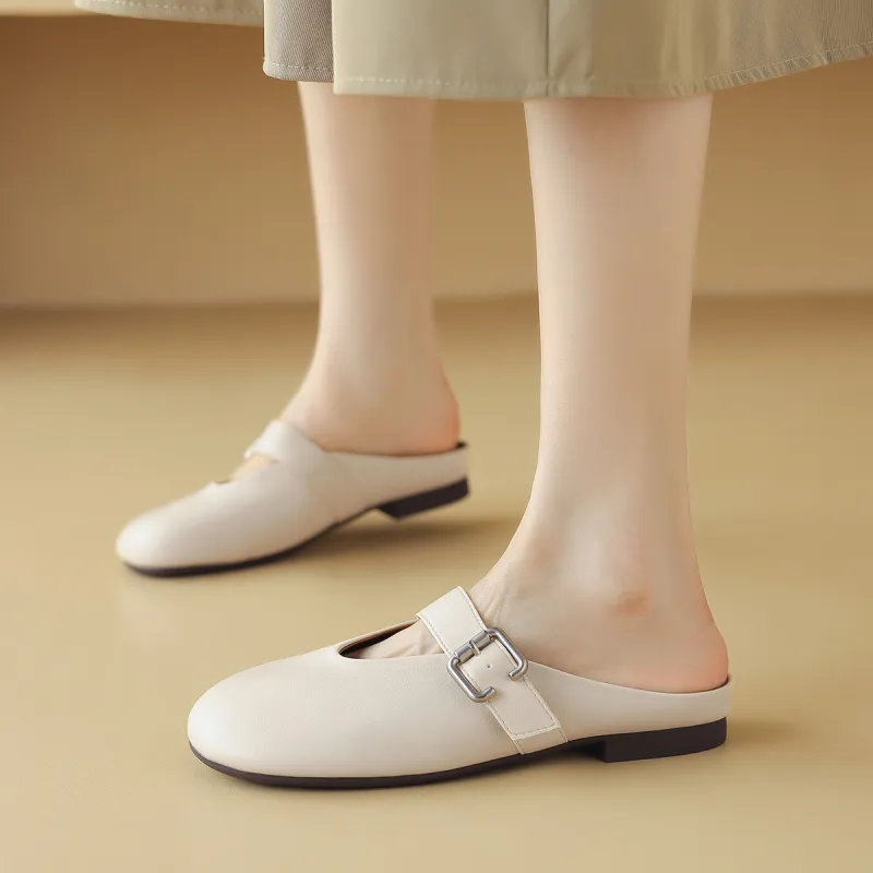 CAMEIDO Quiet Closed Toe Slippers Women's-5