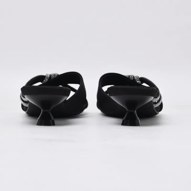 CAMEIDO Slip Resistant Slide Slippers Women's Black-3