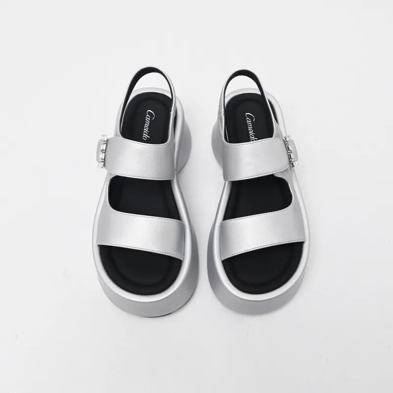 CAMEIDO One Strap Sandals Women's-1