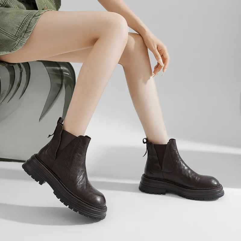 CAMEIDO Short Chelsea Boots Women's-6