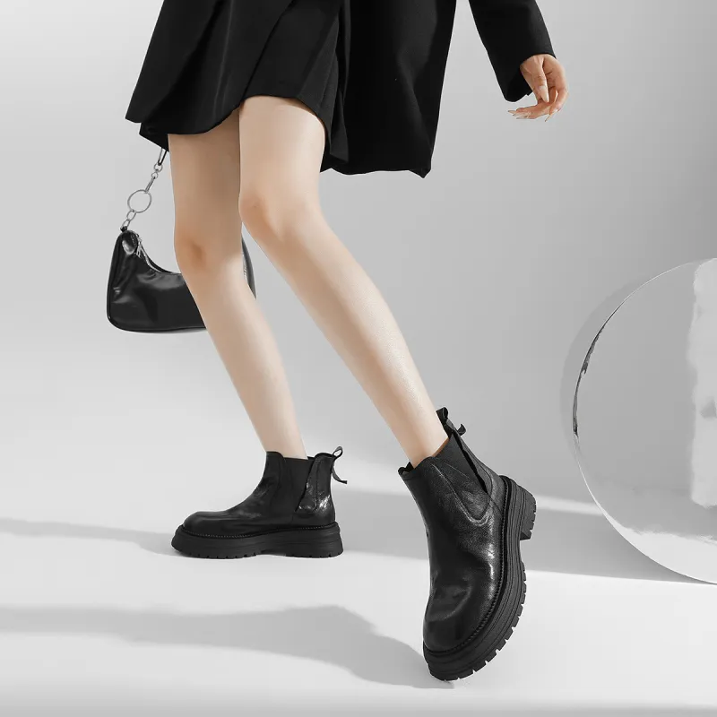 CAMEIDO Short Chelsea Boots Women's-3