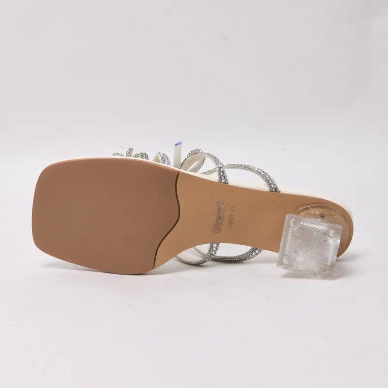 CAMEIDO Slip Resistant Slide Slippers Women's White-4