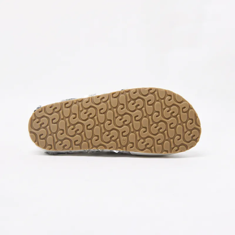 CAMEIDO Rubber Sole Slip Resistant Closed Toe Slippers Women's Beige-4