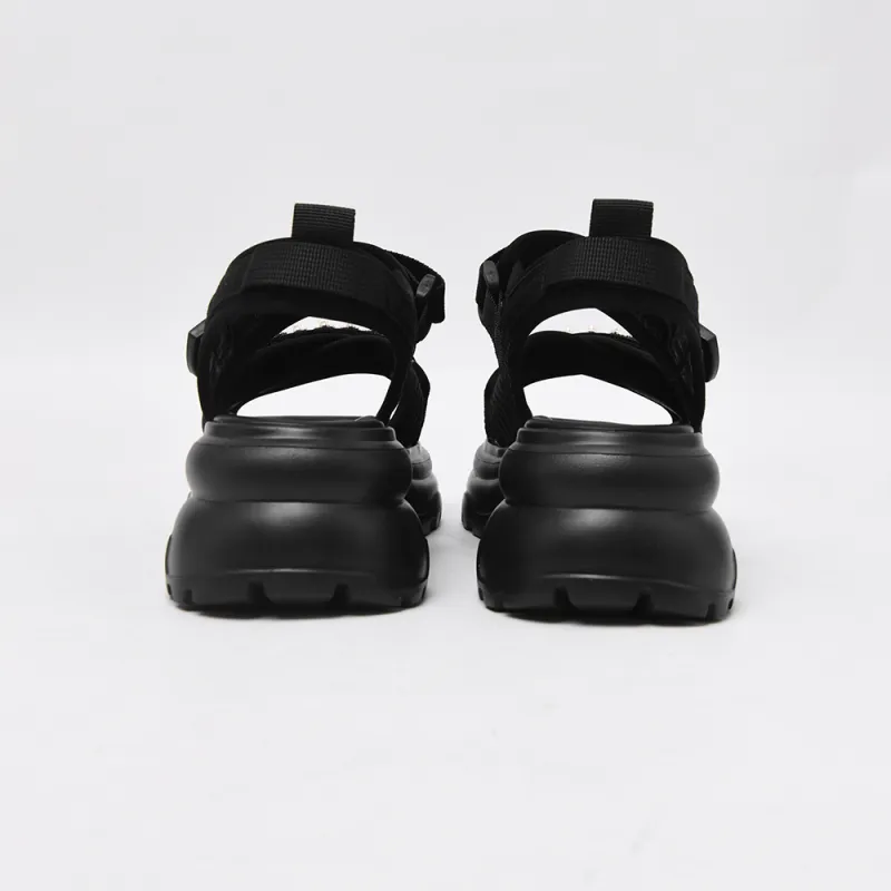 CAMEIDO Beach Sandals Women's Black-3