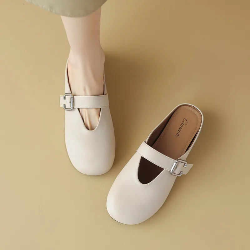 CAMEIDO Quiet Closed Toe Slippers Women's-4