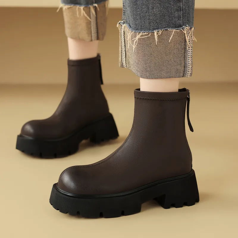 CAMEIDO Ankle Boots Women's-6