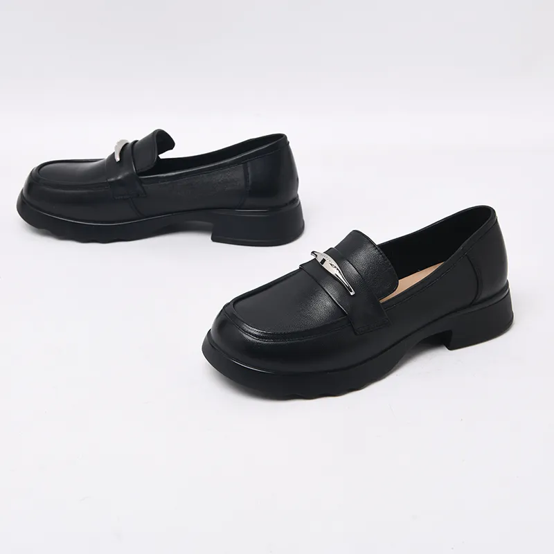 CAMEIDO Loafers 3.5cm Women's Black-2