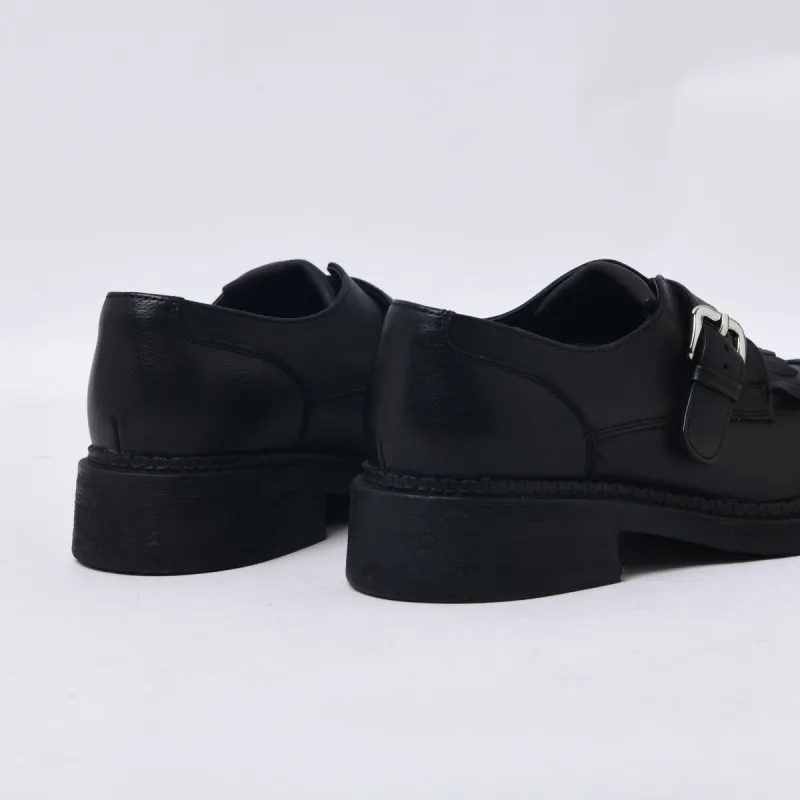 CAMEIDO Loafers 4cm Women's Black-3