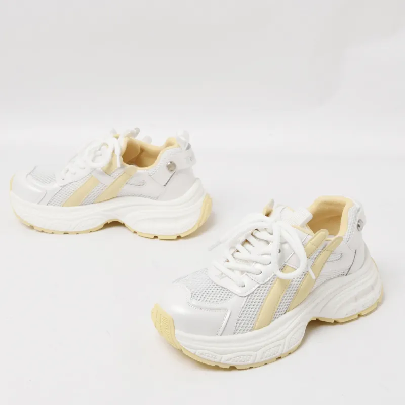 CAMEIDO Breathable And Lightweight Low Top Casual Shoes Women's Yellow-2