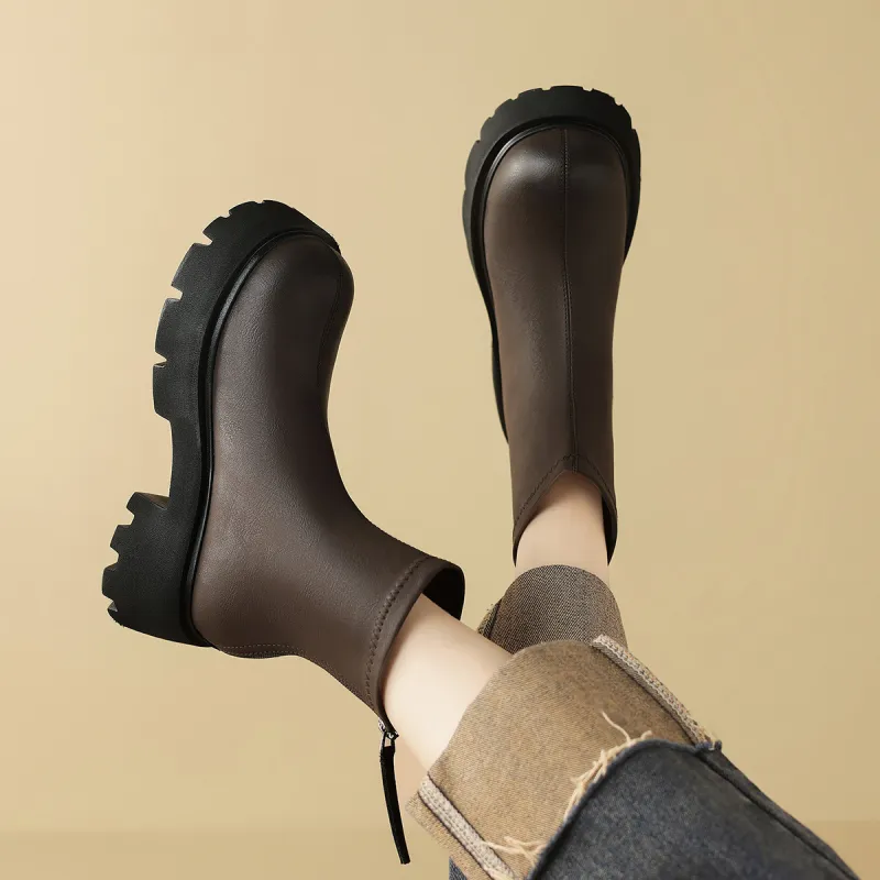CAMEIDO Ankle Boots Women's-7