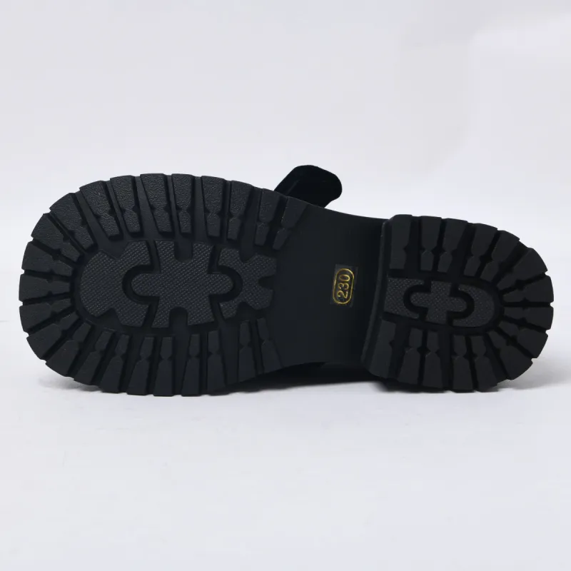 CAMEIDO Loafers 5cm Women's Black-4
