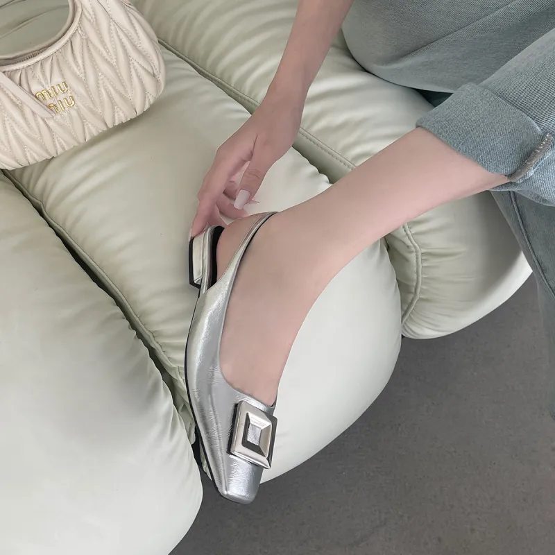 CAMEIDO Casual Single Shoes 2cm Women's-6