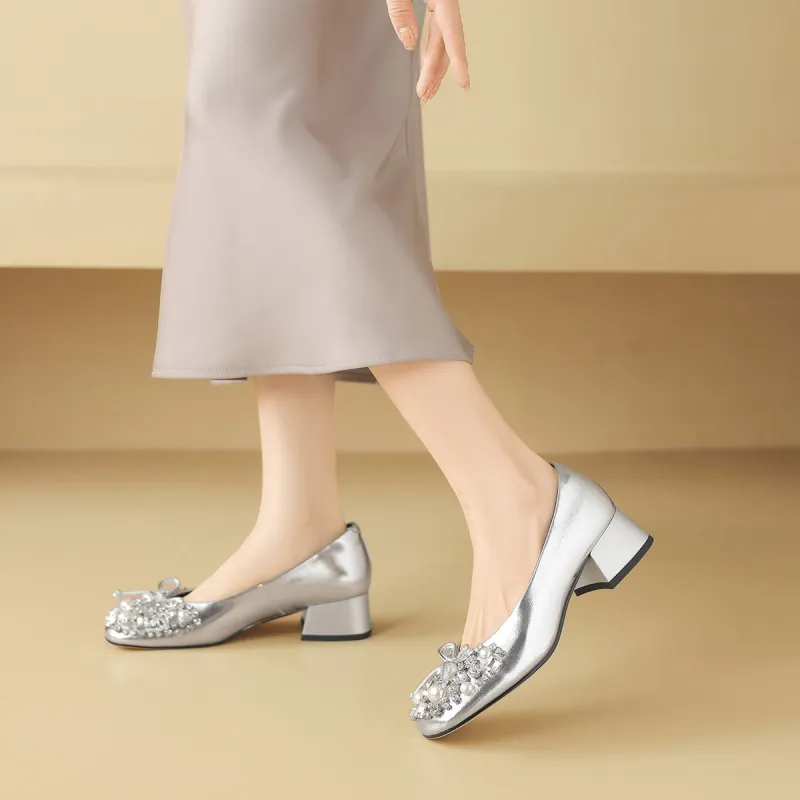 CAMEIDO Casual Single Shoes 5cm Women's-7