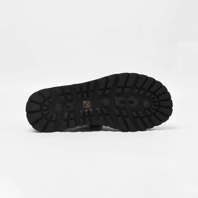 CAMEIDO Roman Sandals Women's Black-4