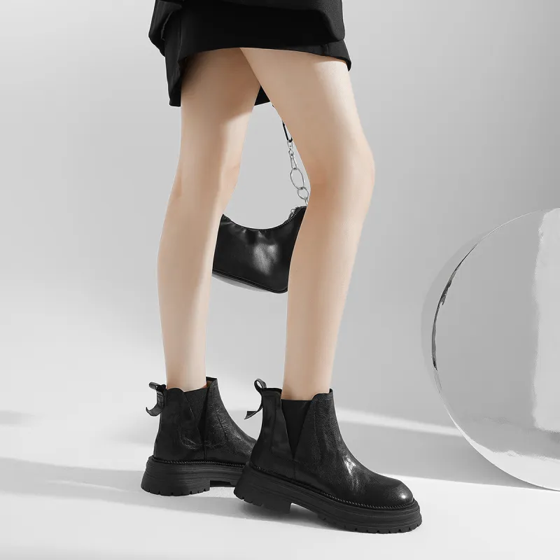 CAMEIDO Short Chelsea Boots Women's-4