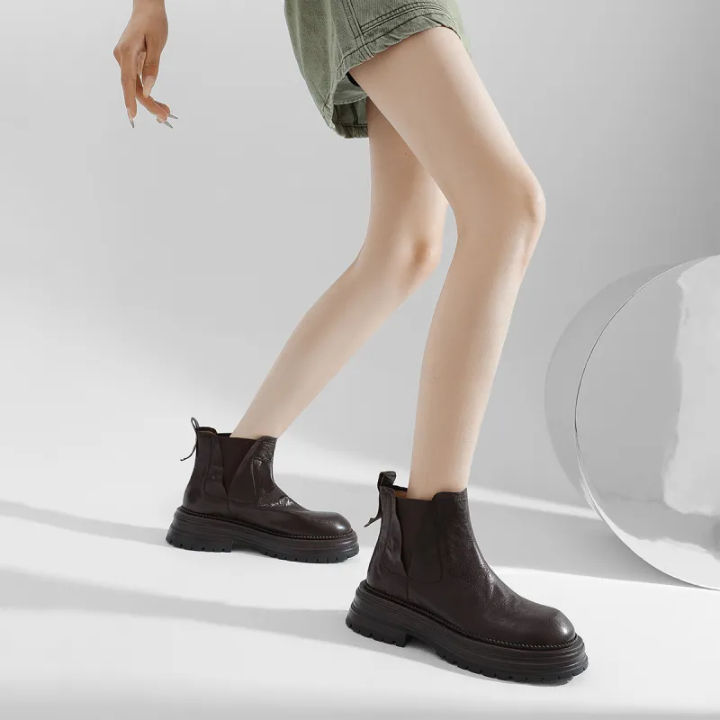 CAMEIDO Short Chelsea Boots Women's-8