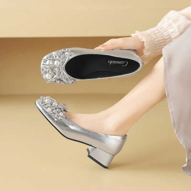 CAMEIDO Casual Single Shoes 5cm Women's-8