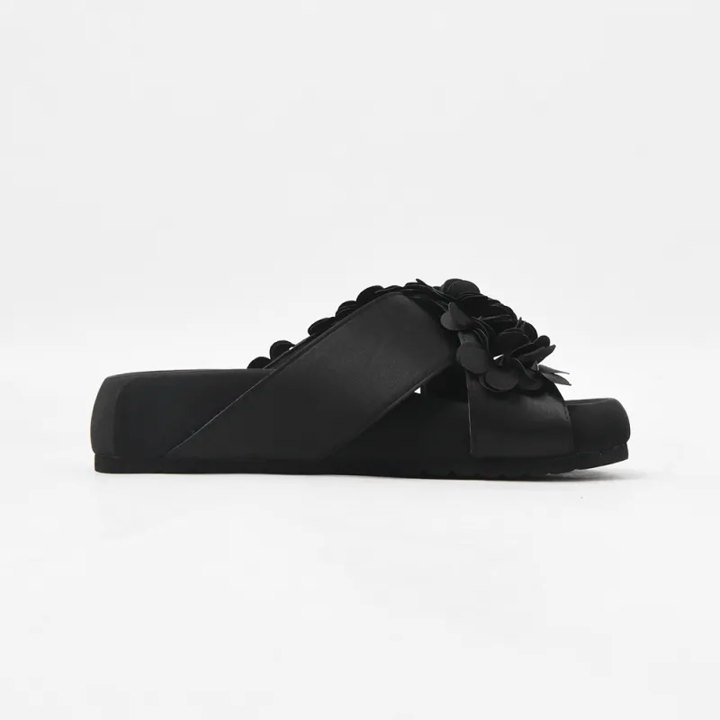 CAMEIDO Slip Resistant Slide Slippers Women's Black-1