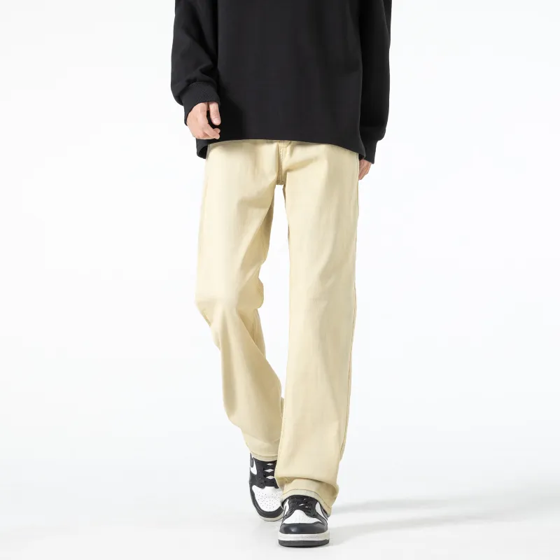 NOCAO Jeans Unisex Yellow Mud-3