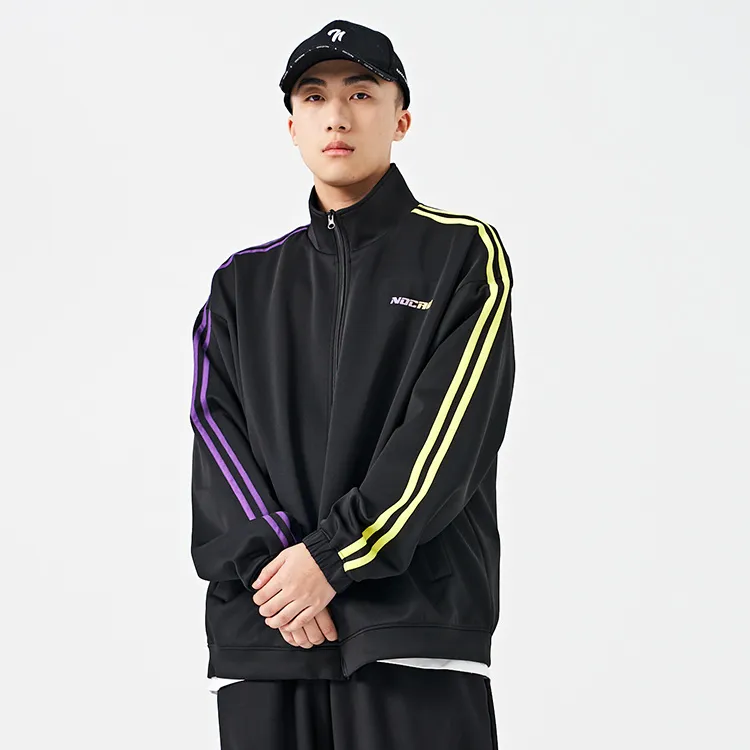 NOCAO Jackets Coats Unisex Black-3