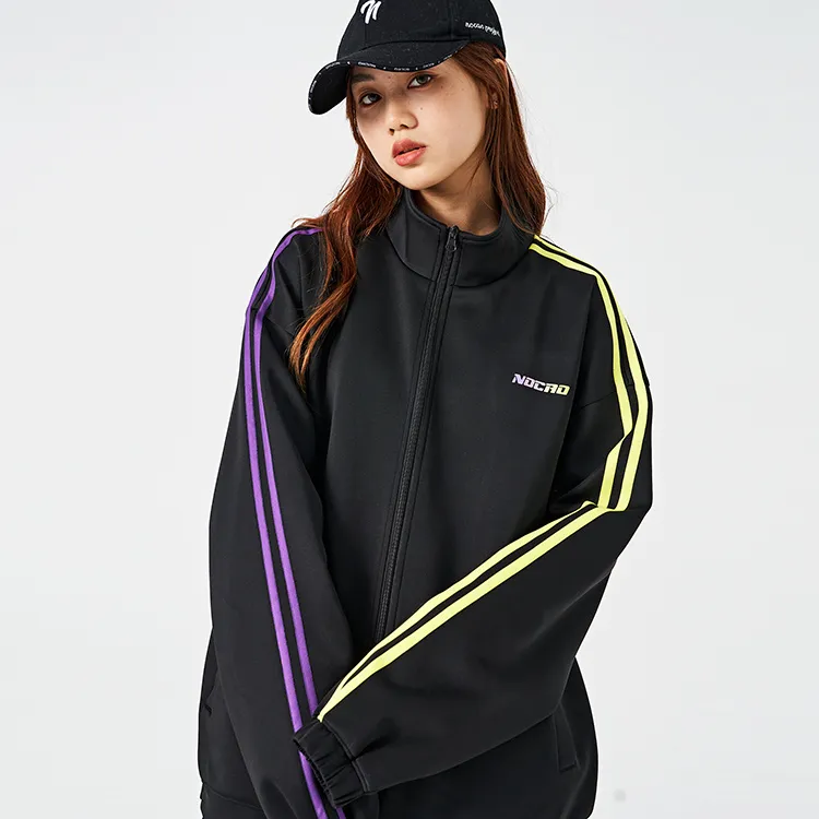 NOCAO Jackets Coats Unisex Black-2