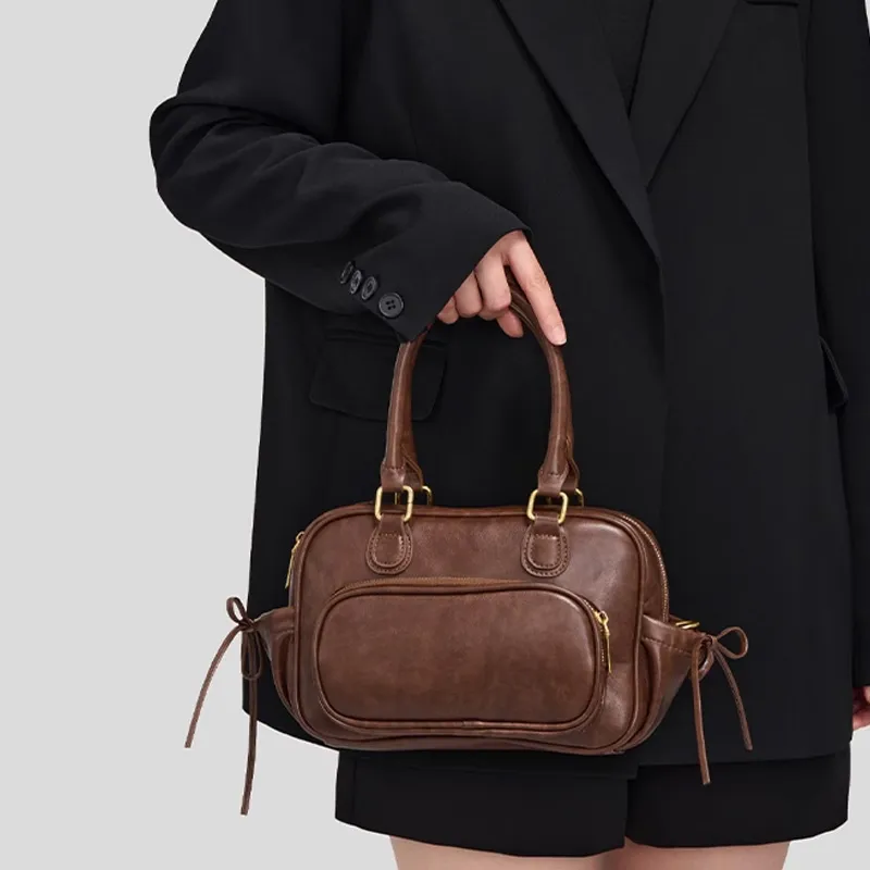 MARKANGARO Synthetic Leather Backpack Regular Women's Multicolor-10