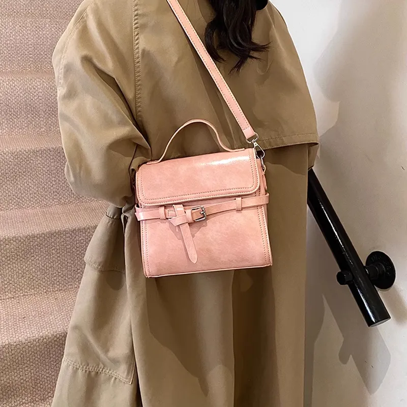 MARKANGARO PU Shoulder Bag, Crossbody Bag, Handbag Regular Women's Black/Gray/Pink/Brown-13