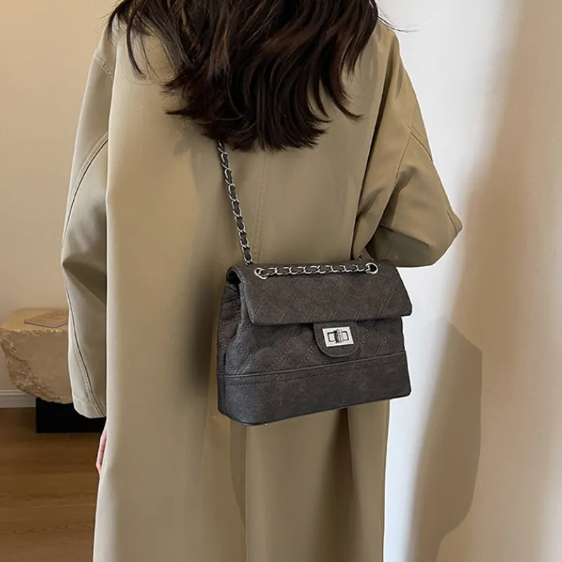 MARKANGARO Canvas Bag, Tote Bag, Crossbody Bag, Shoulder Bag Regular Unisex Black/Dark Blue-4