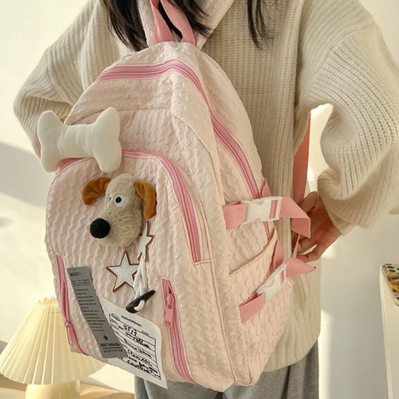 MARKANGARO Nylon University Student Campus Backpack Regular Unisex Multicolor-14