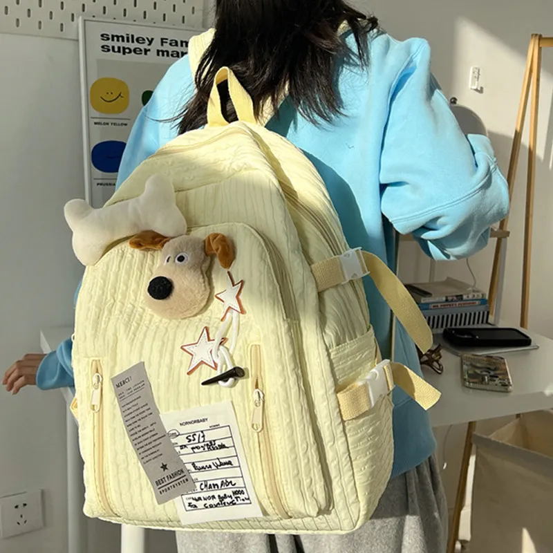 MARKANGARO Nylon University Student Campus Backpack Regular Unisex Multicolor-11