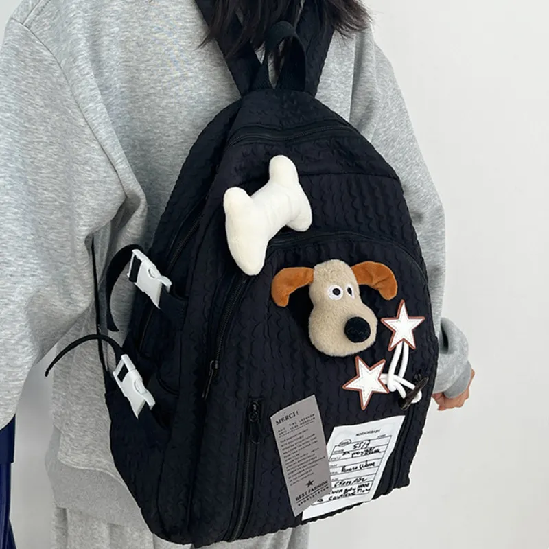 MARKANGARO Nylon University Student Campus Backpack Regular Unisex Multicolor-3