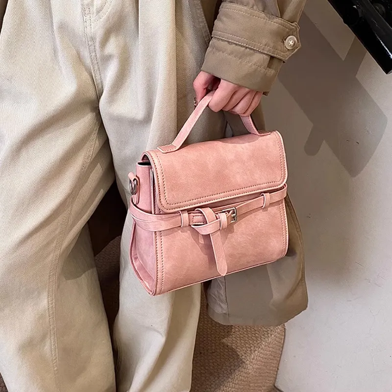MARKANGARO PU Shoulder Bag, Crossbody Bag, Handbag Regular Women's Black/Gray/Pink/Brown-14